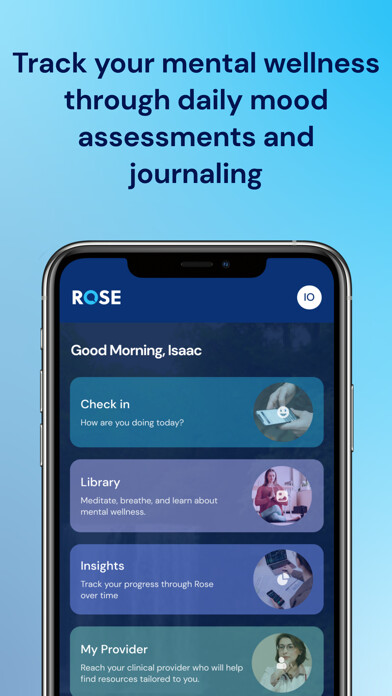 Emulate iPhone app Rose: Smarter Mental Health using MyAndroid Emulate iPhone app Rose: Smarter Mental Health using MyAndroid