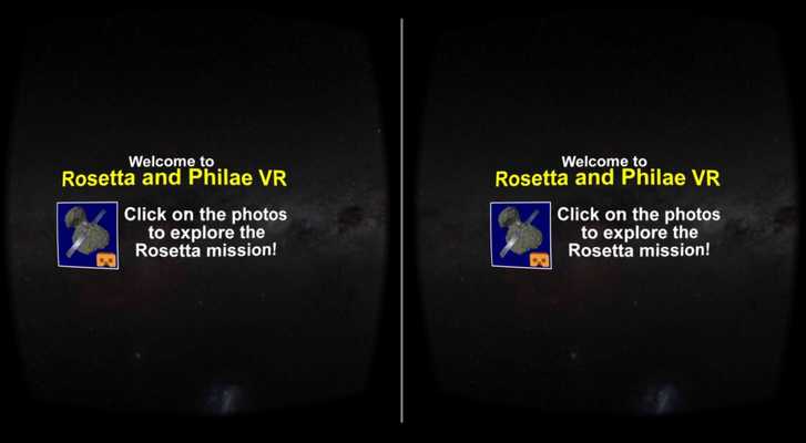 Emulate Android APK Rosetta and Philae VR