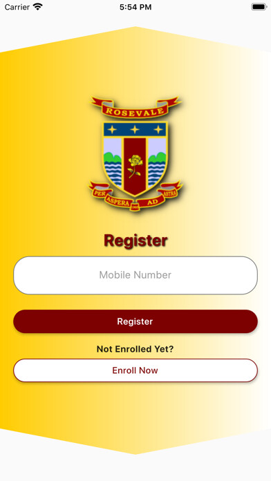 Emulate iPhone app Rosevale School using MyAndroid Emulate iPhone app Rosevale School using MyAndroid