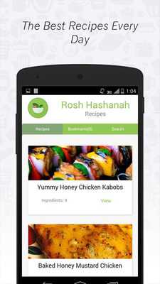 Emulate Android APK Rosh Hashanah Cuisine: Recipes