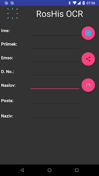 Run android online APK RosHIS OCR from MyAndroid or emulate RosHIS OCR using MyAndroid