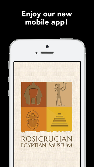 Emulate iPhone app Rosicrucian Egyptian Museum using MyAndroid