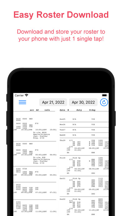 Emulate iPhone app roster.aero using MyAndroid Emulate iPhone app roster.aero using MyAndroid