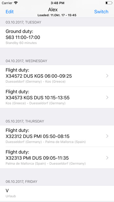 Emulate iPhone app Roster Buddy using MyAndroid Emulate iPhone app Roster Buddy using MyAndroid