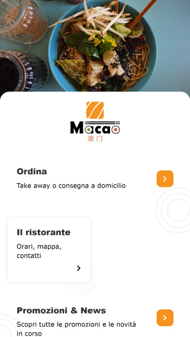 Emulate iPhone app Rosticceria Macao Genova using MyAndroid Emulate iPhone app Rosticceria Macao Genova using MyAndroid