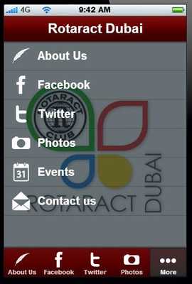 Emulate Android APK Rotaract Club of Dubai