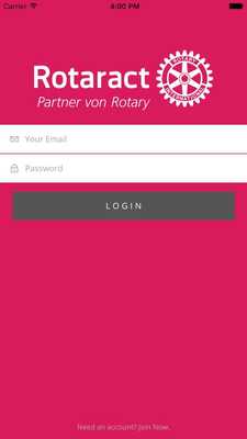 Emulate Android APK Rotaract Stuttgart