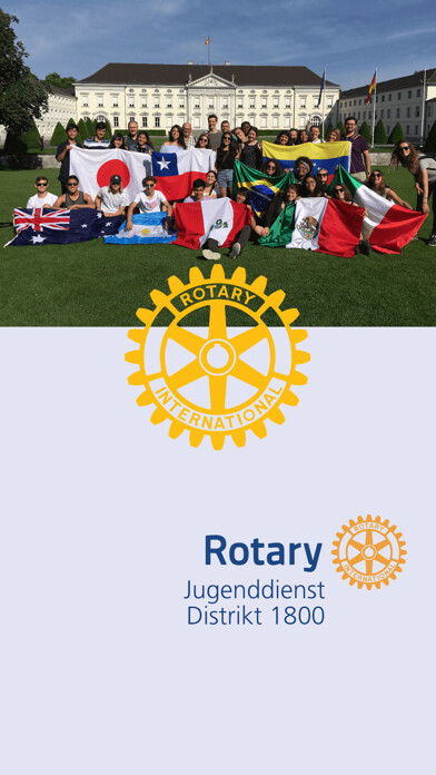 Emulate iPhone app Rotary Jugenddienst D1800 using MyAndroid