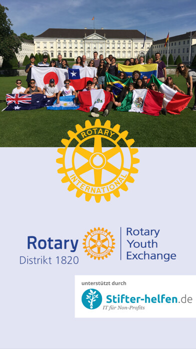 Emulate iPhone app Rotary Jugenddienst D1820 using MyAndroid Emulate iPhone app Rotary Jugenddienst D1820 using MyAndroid