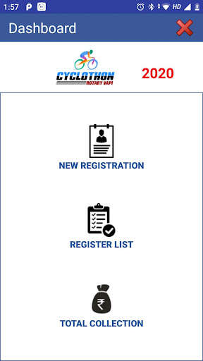 Run android online APK Rotary Vapi Cyclothon from MyAndroid or emulate Rotary Vapi Cyclothon using MyAndroid