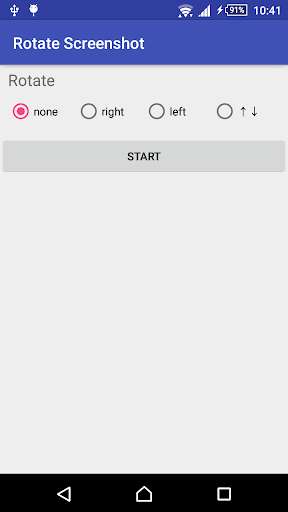 Run android online APK Rotate Screenshot from MyAndroid or emulate Rotate Screenshot using MyAndroid