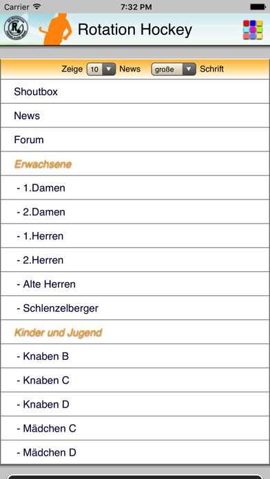 Emulate iPhone app Rotation Hockey using MyAndroid