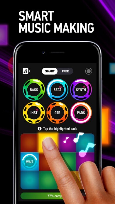 Emulate iPhone app Rotorbeat - Music & Beat Maker using MyAndroid