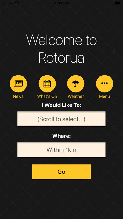 Emulate iPhone app Rotorua App using MyAndroid