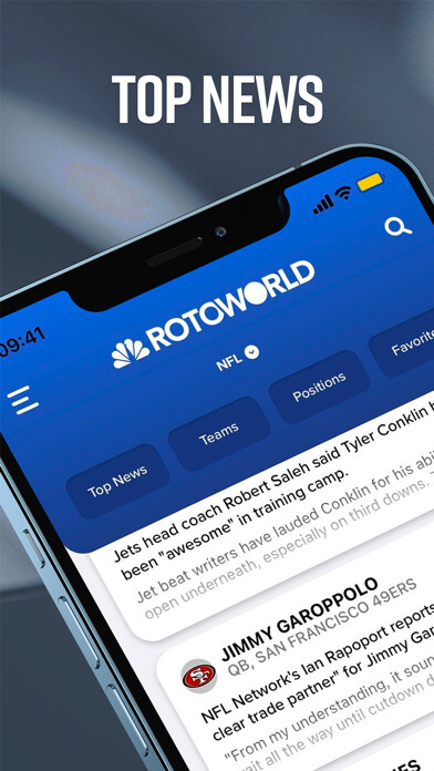 Emulate iPhone app Rotoworld Fantasy Player News using MyAndroid Emulate iPhone app Rotoworld Fantasy Player News using MyAndroid