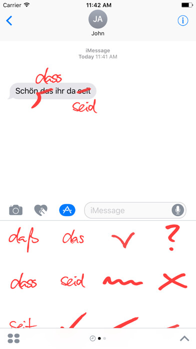 Emulate iPhone app Rotstift using MyAndroid