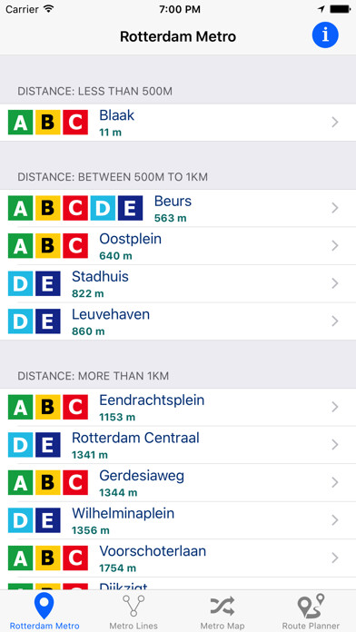 Emulate iPhone app Rotterdam Metro using MyAndroid Emulate iPhone app Rotterdam Metro using MyAndroid