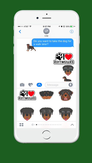 Emulate iPhone app Rottweiler Emoji using MyAndroid Emulate iPhone app Rottweiler Emoji using MyAndroid