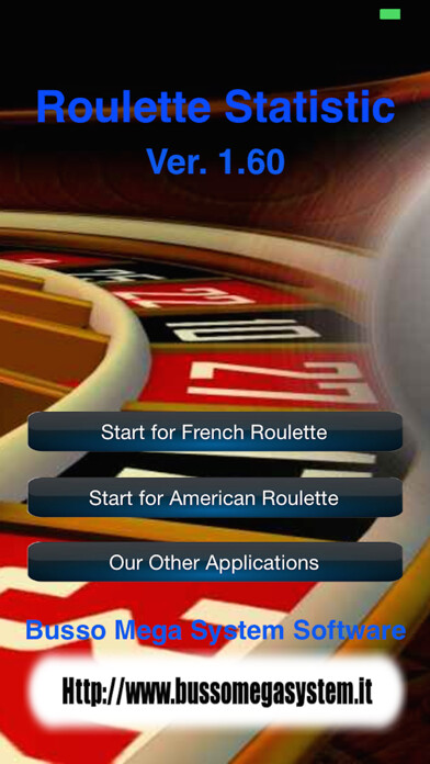 Emulate iPhone app Roulette Statistic 1,60 using MyAndroid Emulate iPhone app Roulette Statistic 1,60 using MyAndroid
