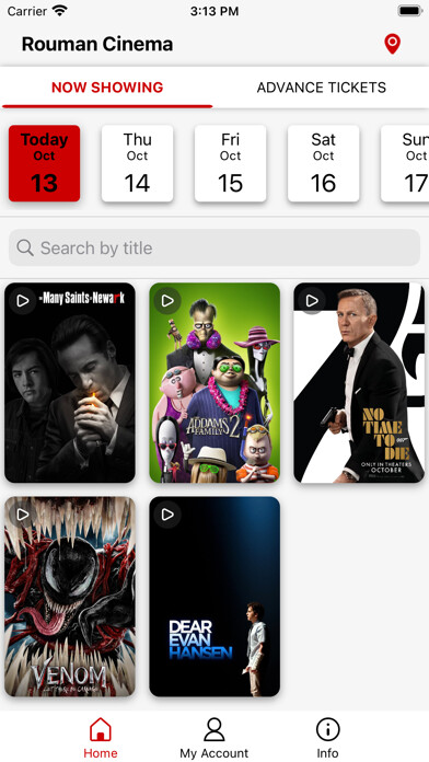 Emulate iPhone app Rouman Cinema using MyAndroid Emulate iPhone app Rouman Cinema using MyAndroid