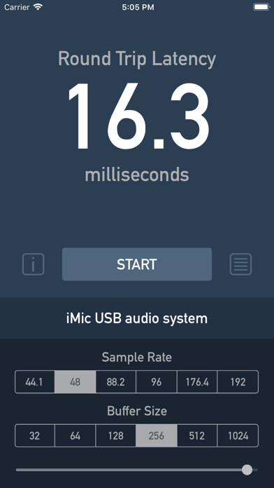 Emulate iPhone app Round Trip Latency Meter using MyAndroid Emulate iPhone app Round Trip Latency Meter using MyAndroid