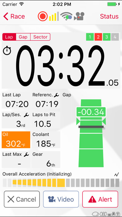 Emulate iPhone app ROUSH Lap Timer using MyAndroid Emulate iPhone app ROUSH Lap Timer using MyAndroid