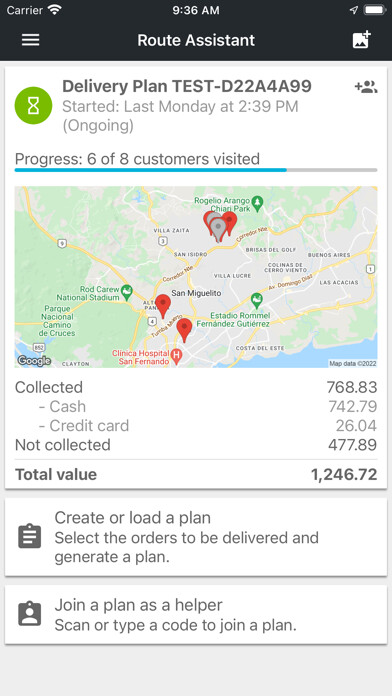 Emulate iPhone app Route Assistant using MyAndroid Emulate iPhone app Route Assistant using MyAndroid