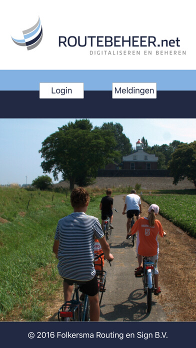 Emulate iPhone app Routebeheer Mobiel using MyAndroid