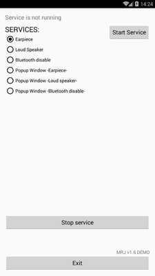 Emulate Android APK RouteCalls Bluetooth -DEMO- Emulate Android APK RouteCalls Bluetooth -DEMO-