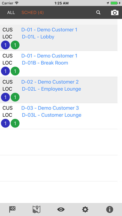 Emulate iPhone app Route Driver using MyAndroid