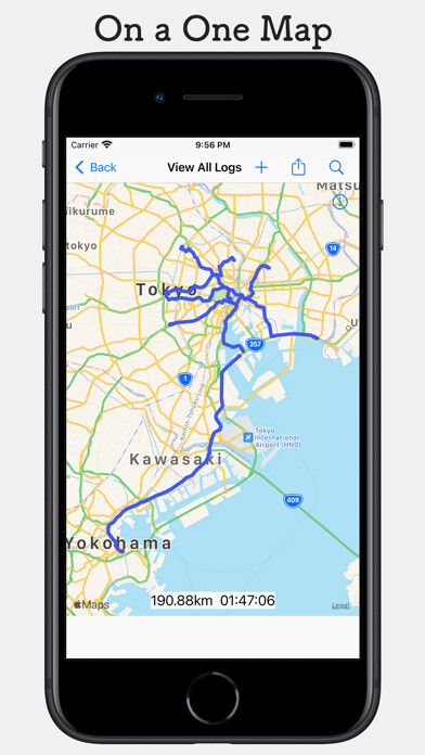 Emulate iPhone app RouteHistory using MyAndroid Emulate iPhone app RouteHistory using MyAndroid