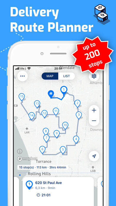Emulate iPhone app Route Planner, MyWay, Delivery using MyAndroid Emulate iPhone app Route Planner, MyWay, Delivery using MyAndroid