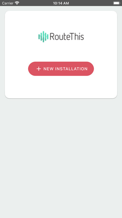 Emulate iPhone app RouteThis Certify using MyAndroid