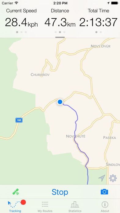 Emulate iPhone app Routie ~ GPS sports tracker using MyAndroid Emulate iPhone app Routie ~ GPS sports tracker using MyAndroid