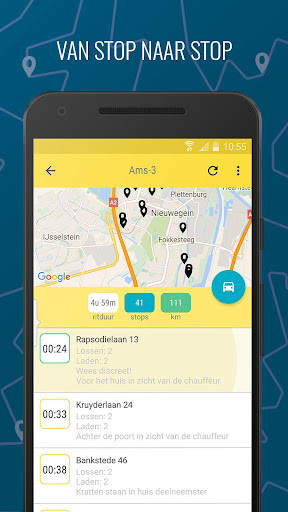 Run android online APK RoutiGo from MyAndroid or emulate RoutiGo using MyAndroid