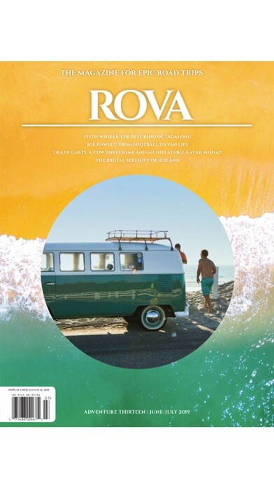 Emulate iPhone app ROVA Magazine using MyAndroid