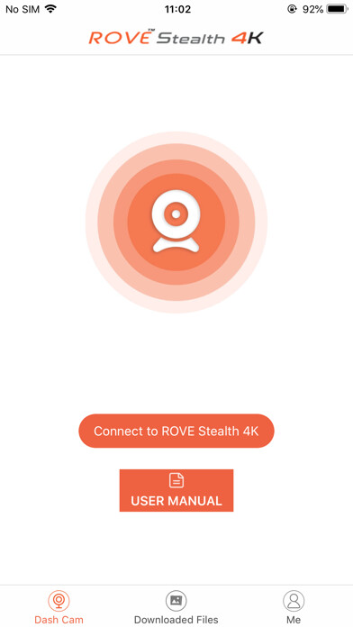 Emulate iPhone app Rove Stealth 4K using MyAndroid