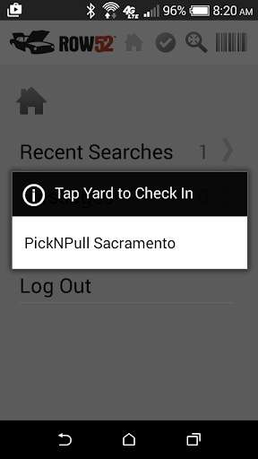 Run android online APK ROW52 Search Junkyards! from MyAndroid or emulate ROW52 Search Junkyards! using MyAndroid