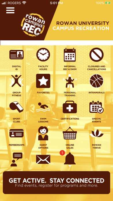 Run android online APK Rowan Campus Recreation from MyAndroid or emulate Rowan Campus Recreation using MyAndroid