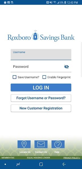 Run android online APK Roxboro Savings Bank from MyAndroid or emulate Roxboro Savings Bank using MyAndroid