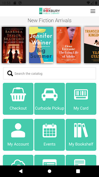 Run android online APK Roxbury Public Library from MyAndroid or emulate Roxbury Public Library using MyAndroid