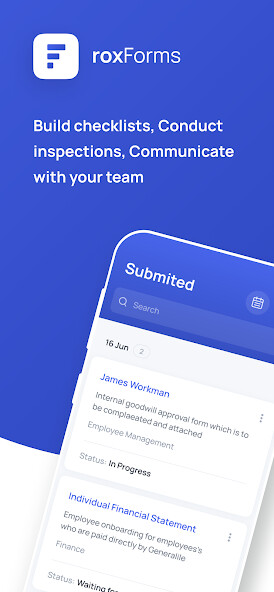 Run android online APK RoxForms from MyAndroid or emulate RoxForms using MyAndroid