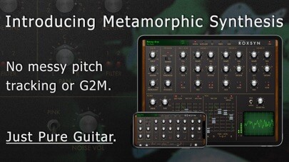 Emulate iPhone app Roxsyn Guitar Synthesizer using MyAndroid