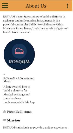 Run android online APK ROYAAM - ROY Arts and Music from MyAndroid or emulate ROYAAM - ROY Arts and Music using MyAndroid