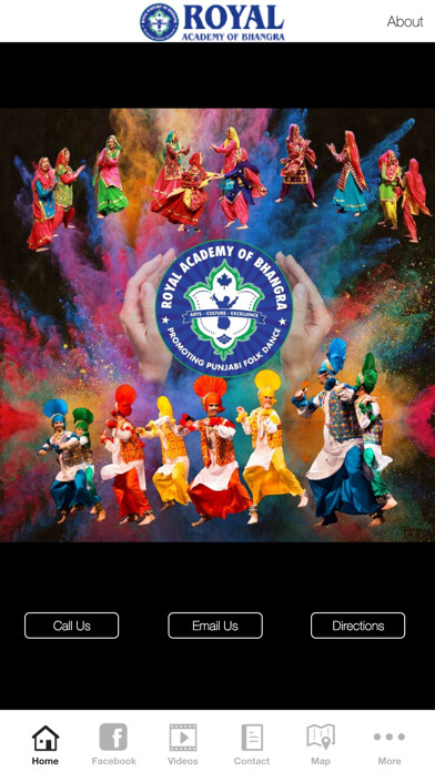 Emulate iPhone app Royal Academy of Bhangra App using MyAndroid Emulate iPhone app Royal Academy of Bhangra App using MyAndroid