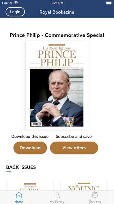 Emulate iPhone app Royal Bookazine using MyAndroid Emulate iPhone app Royal Bookazine using MyAndroid