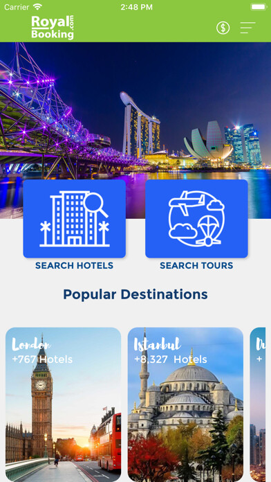 Emulate iPhone app Royal Booking using MyAndroid Emulate iPhone app Royal Booking using MyAndroid