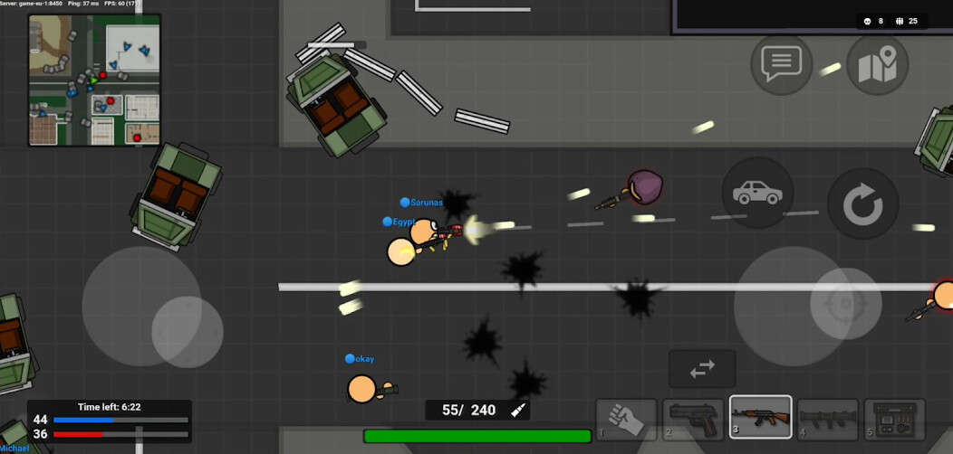 Run android online APK RoyaleDudes.io - 2D Battle War from MyAndroid or emulate RoyaleDudes.io - 2D Battle War using MyAndroid Run android online APK RoyaleDudes.io - 2D Battle War from MyAndroid or emulate RoyaleDudes.io - 2D Battle War using MyAndroid