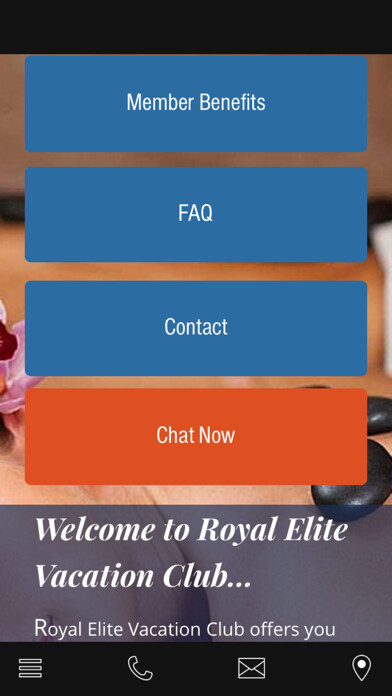 Emulate iPhone app Royal Elite Vacation Club using MyAndroid Emulate iPhone app Royal Elite Vacation Club using MyAndroid