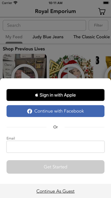 Emulate iPhone app Royal Emporium using MyAndroid Emulate iPhone app Royal Emporium using MyAndroid